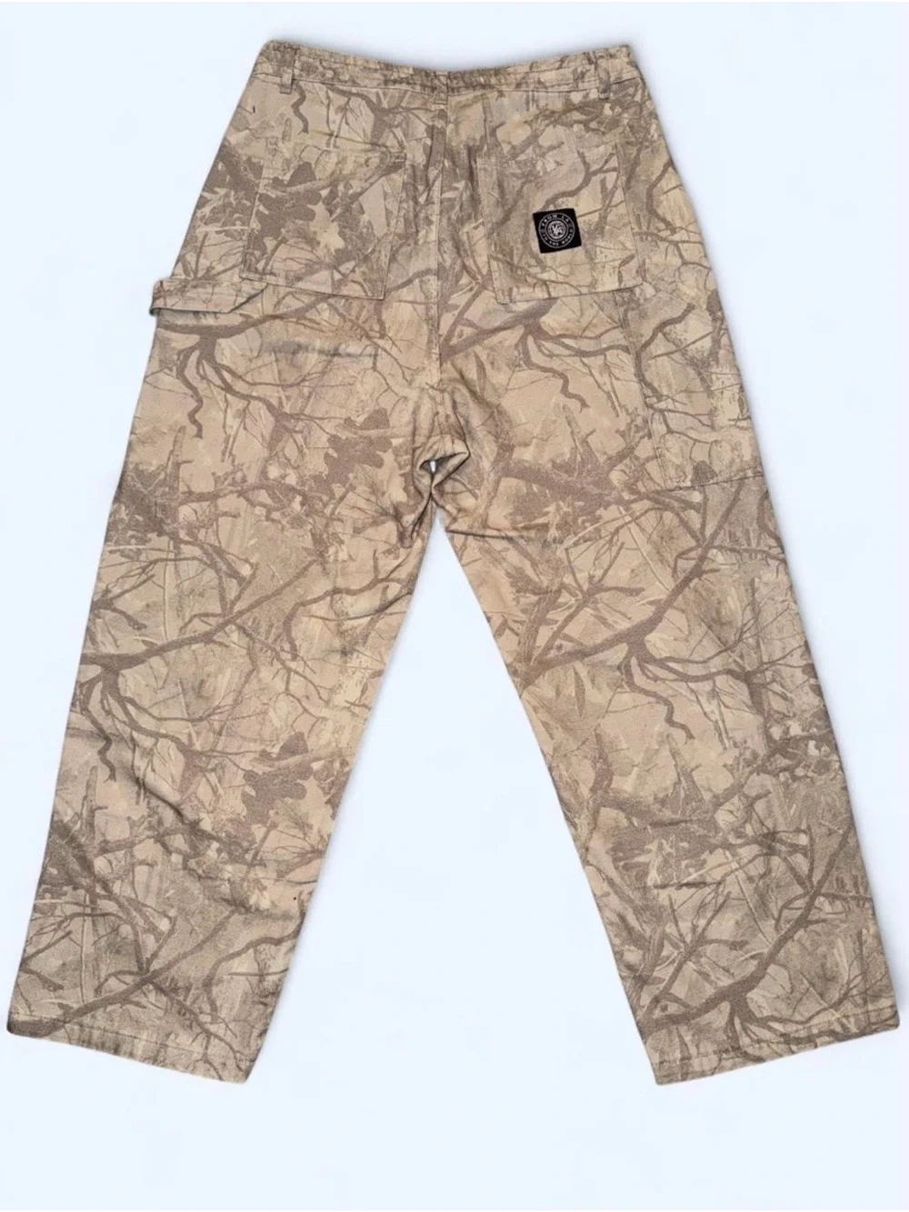 YoungLA Tree Camo Carpenter Pants Size S Y2K Baggy Streetwear
